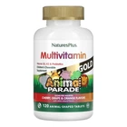 NaturesPlus, Source of Life, Animal Parade Gold, жувальна добавка для дітей з мультивітамінами та мікроелементами, 120 таблеток