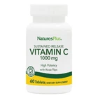 Вітамін С 1000мг із замедленним вивільненням Natures Plus 60 таблеток