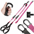 Петлі для функціонального тренінгу 4FIZJO підвісна система Black/Pink (P-5907739314109)