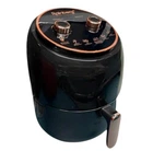 Аэрогриль Rainberg RB-2318 Black (3800 Вт, чаша 8,5 л, регулировка температуры, антипригарное покрытие)