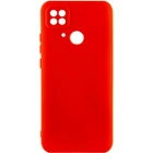 Чохол TPU GETMAN Liquid Silk Full Camera для Xiaomi Redmi 10C Червоний / Red