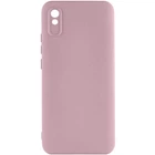 Чохол TPU GETMAN Liquid Silk Full Camera для Xiaomi Redmi 9A Рожевий / Pink Sand