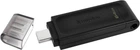 Флеш накопичувач Type-C USB 3.2 Kingston DT 70 64 ГБ DT70/64GB