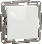 Перемикач 1-клавішний Schneider Electric Asfora білий без рамки EPH0470121