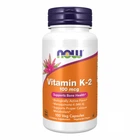 NOW Foods, вітамін K2, 100 мкг, 100 рослинних капсул