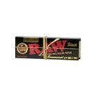 Бумага для самокруток RAW Black Ultra Thin Connoisseur 1¼ + Tips