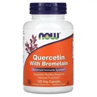 Натуральная добавка Now Foods Quercetin with Bromelain Капсулы