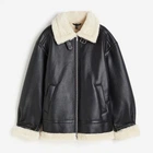 Куртка демисезонная женская H&M 1183433_черн_02 S Черная (2000001577929)