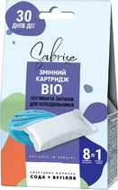 Змінний картридж для біопоглинача запахів Sabrise для холодильника 80 г (4820184442214)