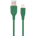 Кабель питания и синхронизации Cablexpert Lightning, USB, 1.5 м, зеленый