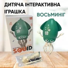 Осьминог, который ездит, крутится и танцует, интерактивная музыкальная игрушка для детей зеленый