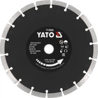 Диск отрезной алмазный по камню и бетону YATO Ø 230x2.2x10x22.2 мм мокрый и сухой режимы (YT-59965)