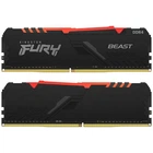 Оперативна пам'ять Kingston FURY 16 GB (2x8GB) DDR4 3600 MHz Beast RGB (KF436C17BB2AK2/16)
