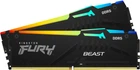 Оперативна пам'ять Kingston FURY 32 GB (2x16 GB) DDR5 5200 MHz Beast RGB (KF552C40BBAK2-32)