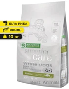 Сухой беззерновой корм для юниоров Nature's Protection Superior Care White Dogs Grain Free Junior Small and Mini Breeds