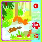 Пазлы G-Toys Лесные жители, 12 элементов, LR07