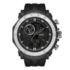 Чоловічий годинник Sanda 6012 Black-Silver