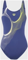 Купальник закрытый для женщин Arena RIPPLES SWIMSUIT U BACK B синий 42 (009500-780)