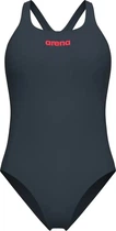 Купальник закритий для жінок Arena TEAM SWIMSUIT SWIM PRO SOLID темно-сірий 38 (004760-504)