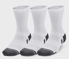 Шкарпетки UA Performance Cotton 3p Mid білий Уни LG (1379530-100)