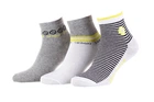Носки Sergio Tacchini 3-pack белый, желтый, серый женские 36-41 (13898215-3)