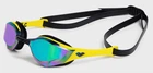 Очки для плавания Arena COBRA EDGE SWIPE MIRROR черный, желтый OSFM (006870-120)