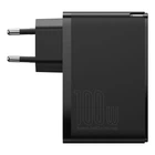 Сетевое зарядное устройство адаптер BASEUS GaN2 Pro Quick Charger (CCGAN2P-L02) |2USB/2Type-C, 5A/100W, поддержка быстрой зарядки QC/PD, многоуровневая система защиты, универсальная совместимость, технология GaN| Черный