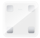 Смарт-весы Hoco HI21, 3хААА, BT4.2, 0.1-180 kg, white