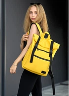 Рюкзак ролл унисекс Sambag RollTop LTT желтый