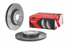 Диск гальмівний передній вентильований VW Golf V-VIII, Caddy III-V 01-25р Brembo 09.9772.1X