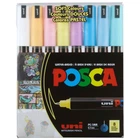 Набор маркеров Uni Posca PC1-MR Soft Color 0.7мм 8шт (PC-1MR SOFT COLOR 8C)