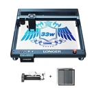 Лазерний гравер LONGER Laser B1 30 Вт + лазерна платформа + роторний ролик з кронштейном
