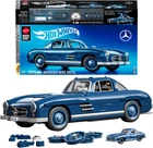 Премиум машинка-конструктор Mattel Brick Shop Hot Wheels Mercedez-Benz 300 SL 1600 деталей (HWW25)