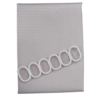 Шторка для ванної кімнати Eco Fabric ПІКА 180*180 см, сірий (EF-1801-GR)