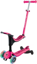 Самокат Globber Go Up Sporty 360 колеса с подсветкой Фуксия (456-610) ($ON293710) - Уценка