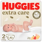 Подгузники Huggies Extra Care 2 (3-6 кг), 82 шт (5029053578088)