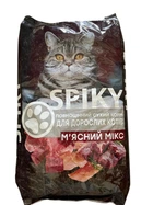 Сухий корм Spiky М'ясний мікс
