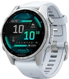 Смарт-часы Garmin Fenix 8 43mm AMOLED Silver with Whitestone Silicone Band (010-02903-00)