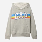 Підліткове худі для дівчинки GAP 491458446 140 см Сіре (1159843373)
