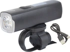 Фара велосипедная (Greys) LED 1000lm, IPX5, 5000mAh, крепл. на руль, 5 реж. работы, Type-C GR10250