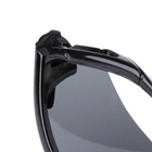 Защитные очки для стрельбы, вело и мотоспорта Silenta TI8000 Темные (12614) - изображение 5