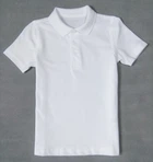 Поло для хлопчика George Slim Fit біле 7-8р (122-128см)