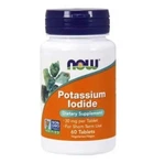 Калій плюс йод Potassium Plus Iodine Now Foods, 60 таблеток