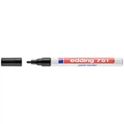 Маркер Edding Paint 1-2 мм круглий чорний (e-751/01)
