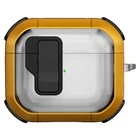 Футляр протиударний Locking Button для навушників Airpods 3 Yellow