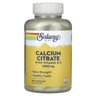 Цитрат кальцію з витамином D3 Solaray (Calcium Citrate) 1000 мг 180 шт