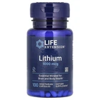 Літій Life Extension (Lithium) 1000 мкг 100 капсул LEX24031