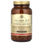 Вітамін D3 Solgar (Vitamin D3) 400 МО 250 шт