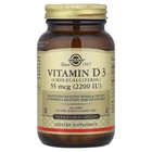 Вітамін Д3 холекальциферол Solgar (Vitamin D3 Cholecalciferol) 2200 МО 100 шт
