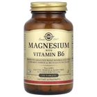 Магній із витамином В6 Solgar (Magnesium Vitamin B6) 133.3 мг/8.3 мг 250 шт